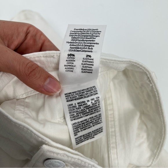 Mother The Stud Finder Sneak Wide Leg Utility Jeans in Totally Innocent 32 NWT - Picture 12 of 14